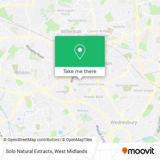 Solo Natural Extracts map