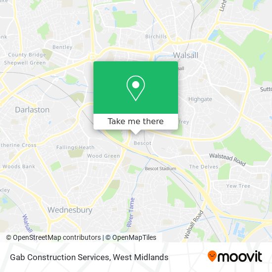 Gab Construction Services map