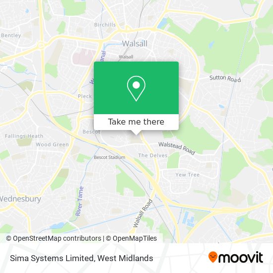 Sima Systems Limited map