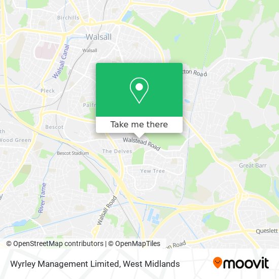 Wyrley Management Limited map