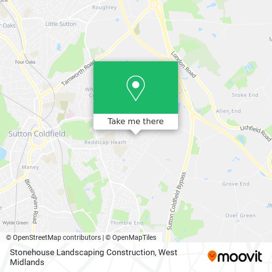 Stonehouse Landscaping Construction map