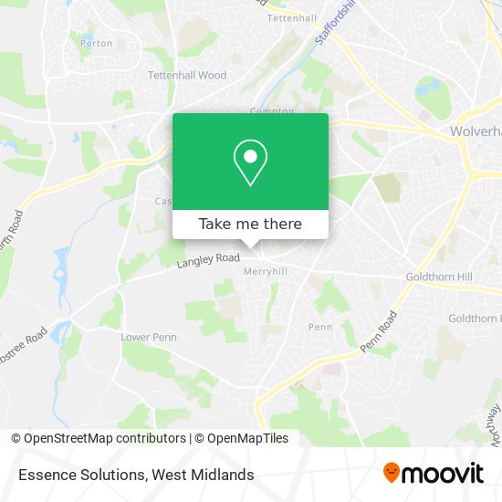 Essence Solutions map