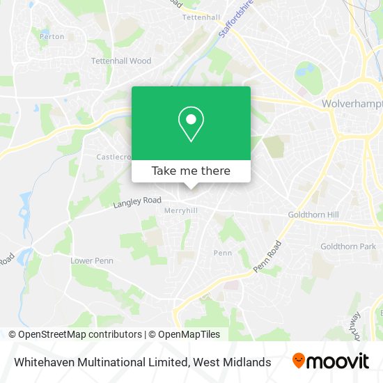 Whitehaven Multinational Limited map