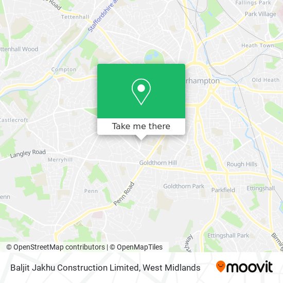 Baljit Jakhu Construction Limited map