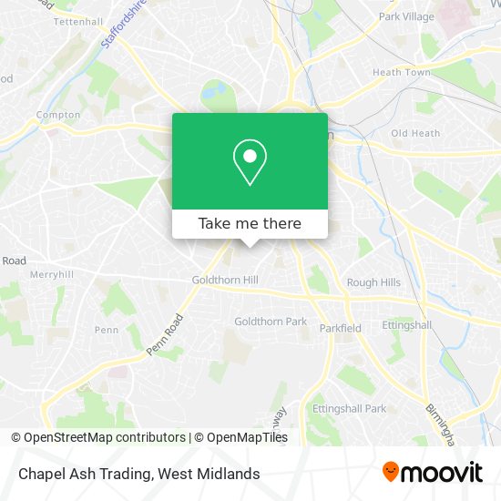 Chapel Ash Trading map