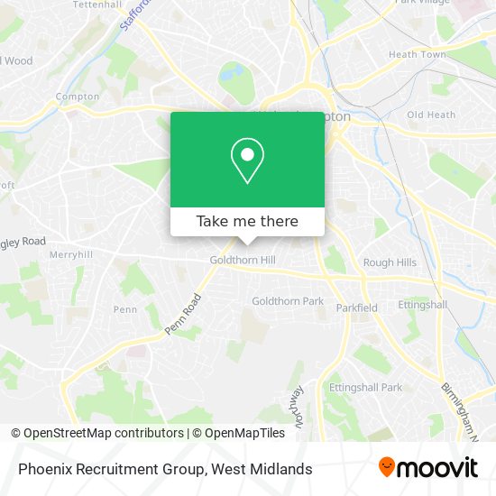 Phoenix Recruitment Group map