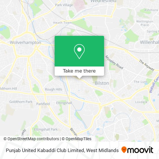 Punjab United Kabaddi Club Limited map