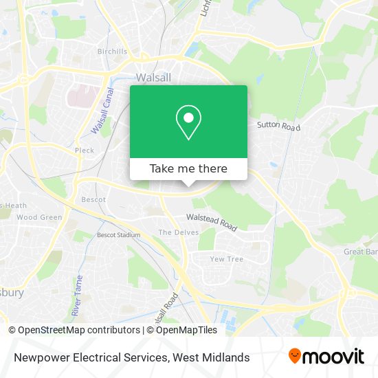 Newpower Electrical Services map