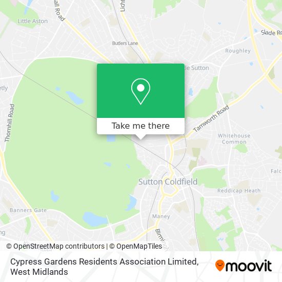Cypress Gardens Residents Association Limited map