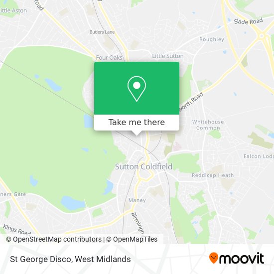St George Disco map