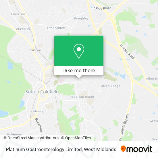 Platinum Gastroenterology Limited map