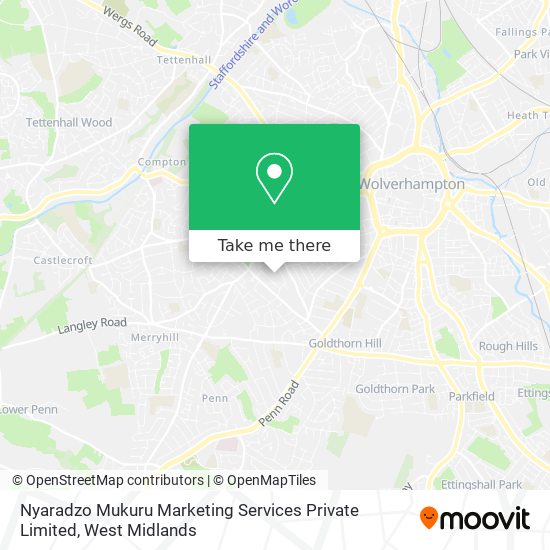 Nyaradzo Mukuru Marketing Services Private Limited map