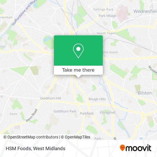 HSM Foods map
