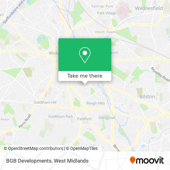 BGB Developments map