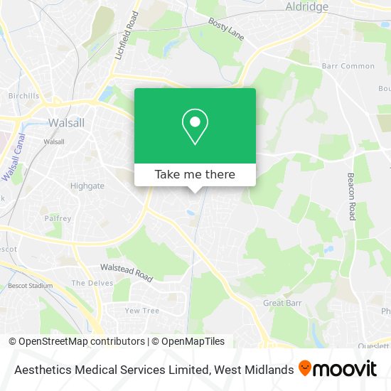 Aesthetics Medical Services Limited map