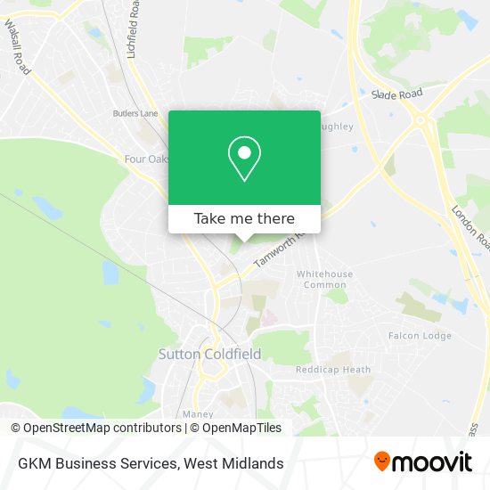 GKM Business Services map