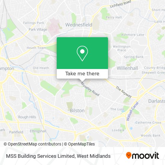 MSS Building Services Limited map