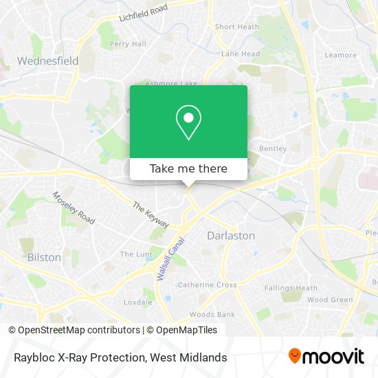 Raybloc X-Ray Protection map