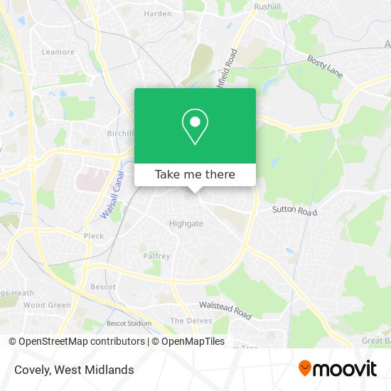 Covely map