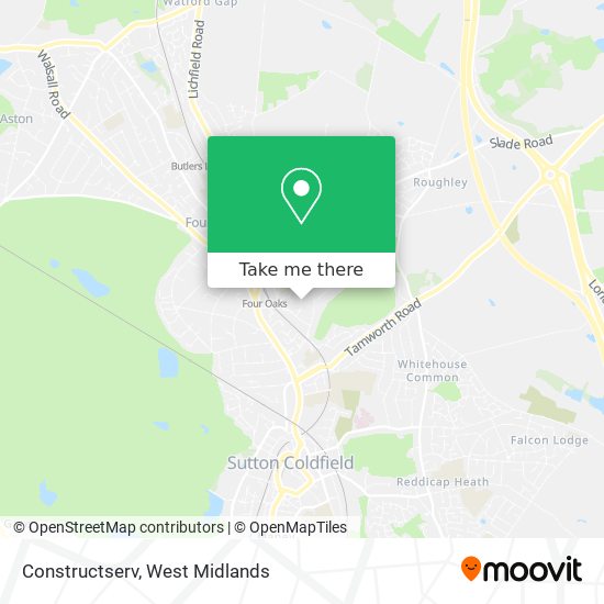 Constructserv map