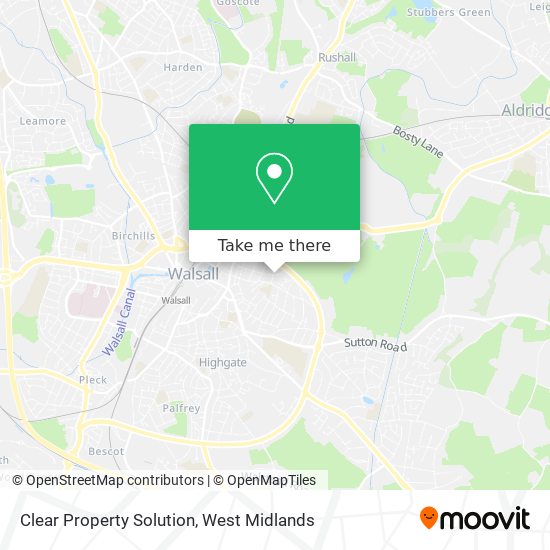 Clear Property Solution map