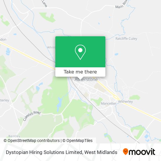 Dystopian Hiring Solutions Limited map