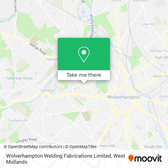 Wolverhampton Welding Fabrications Limited map