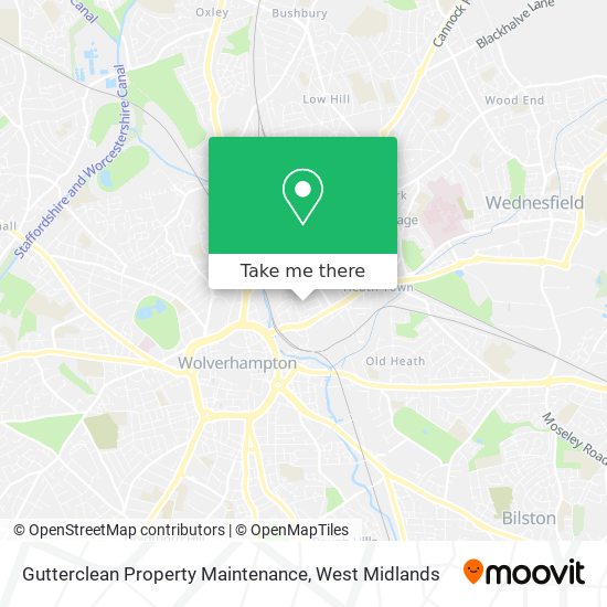 Gutterclean Property Maintenance map