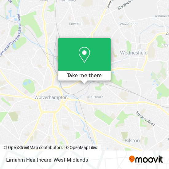Limahm Healthcare map