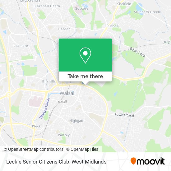 Leckie Senior Citizens Club map