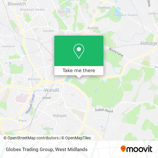 Globex Trading Group map