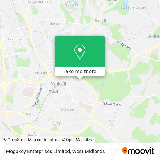 Megakey Enterprises Limited map