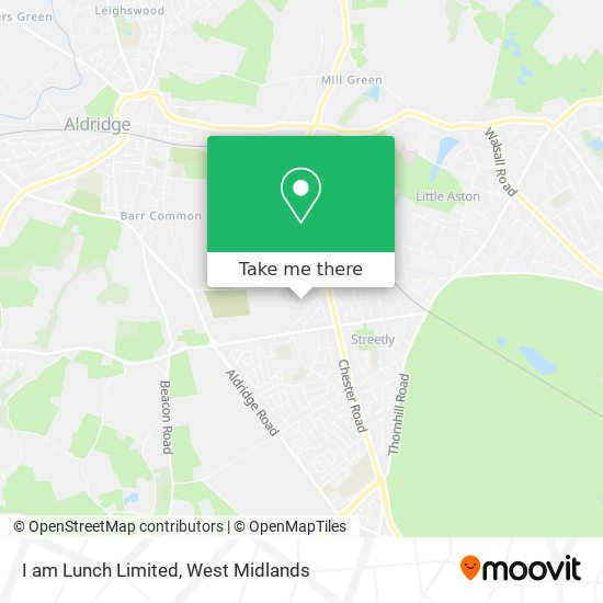 I am Lunch Limited map