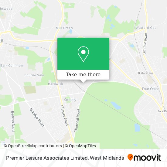 Premier Leisure Associates Limited map