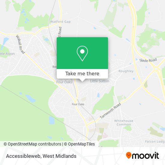 Accessibleweb map