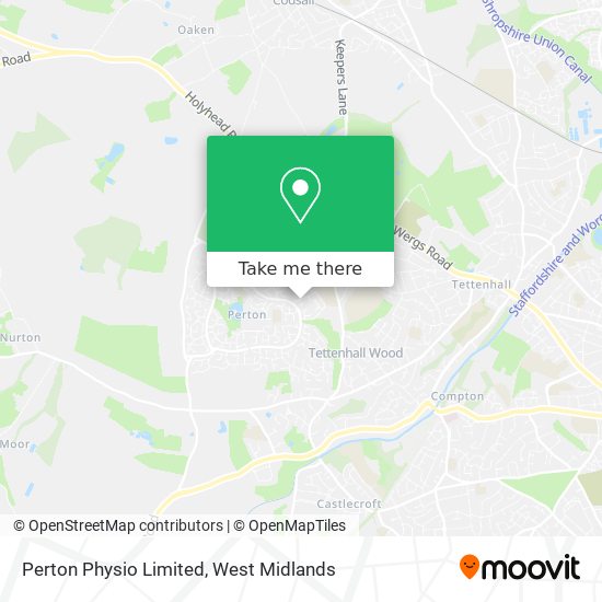 Perton Physio Limited map