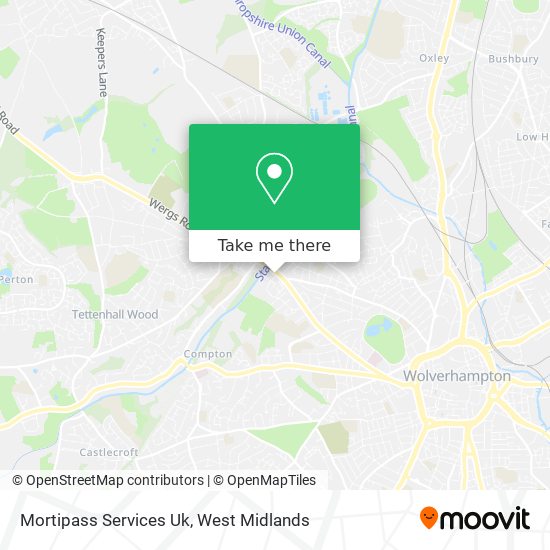 Mortipass Services Uk map