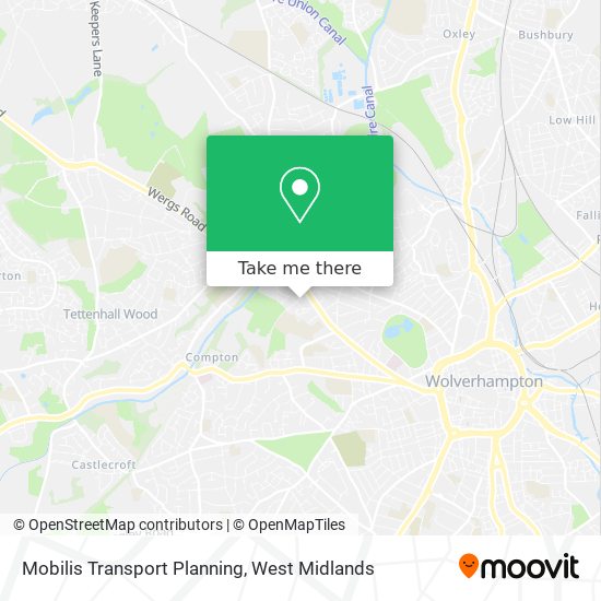 Mobilis Transport Planning map