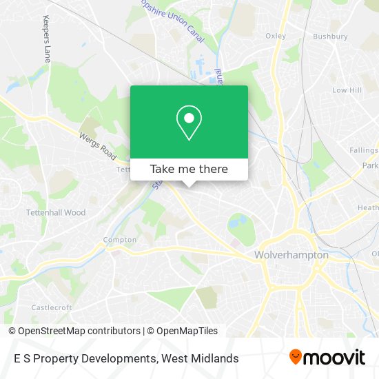 E S Property Developments map