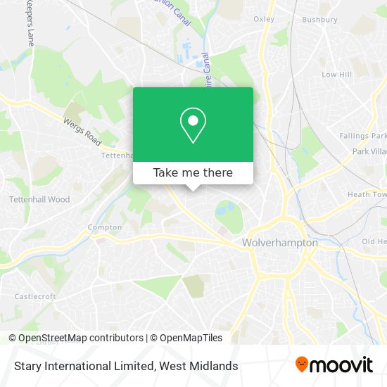 Stary International Limited map