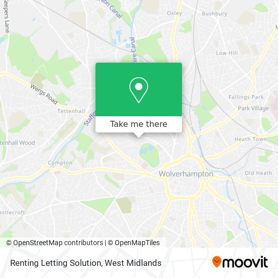 Renting Letting Solution map