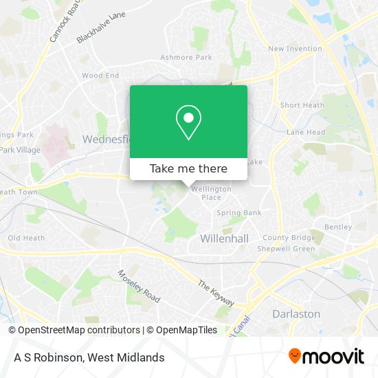 A S Robinson map