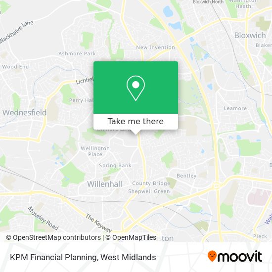 KPM Financial Planning map