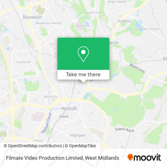 Filmate Video Production Limited map