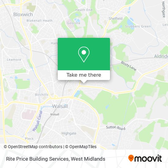 Rite Price Building Services map