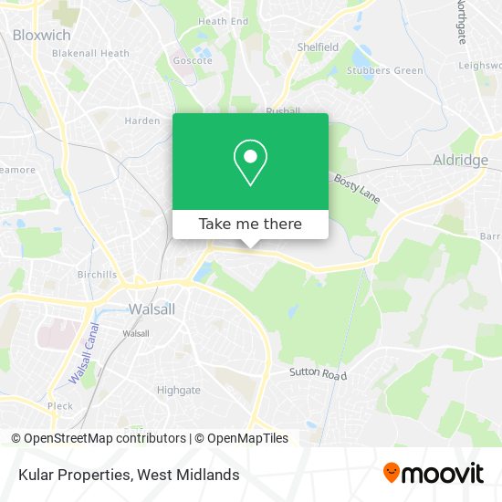 Kular Properties map