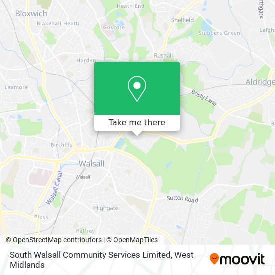 South Walsall Community Services Limited map