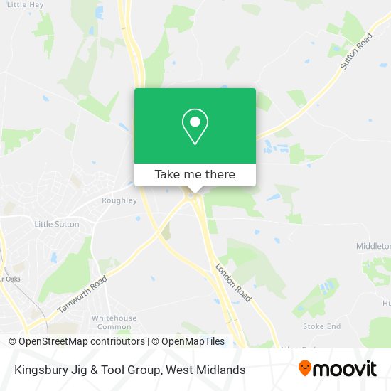 Kingsbury Jig & Tool Group map