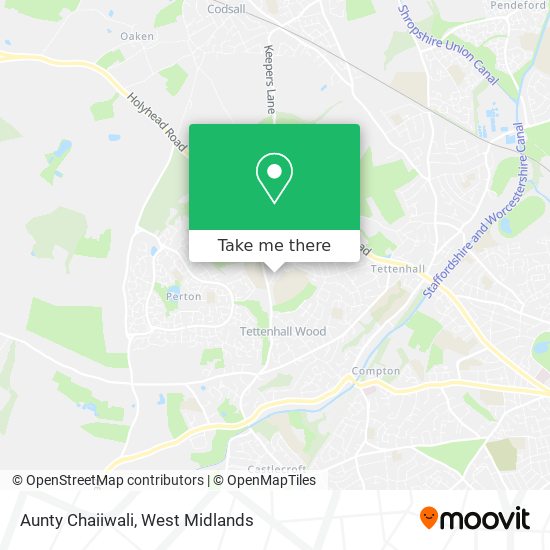 Aunty Chaiiwali map