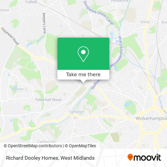 Richard Dooley Homes map